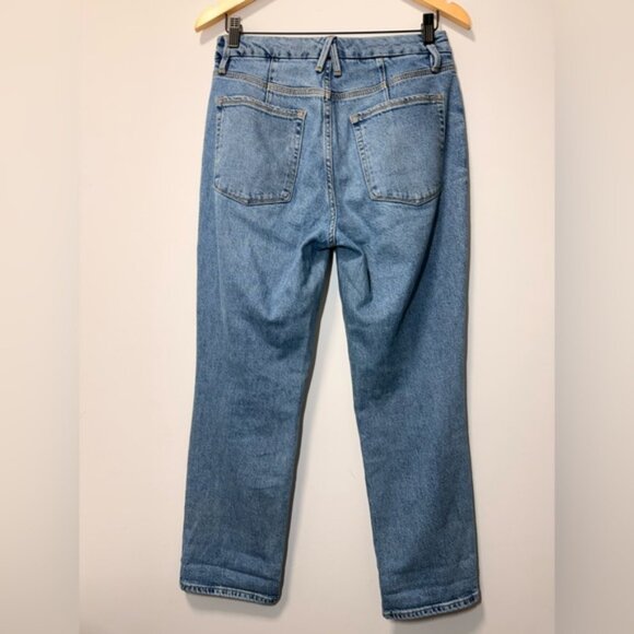 GOOD AMERICAN Good '90s Cropped Icon in Indigo068 size 28 - Picture 5 of 10